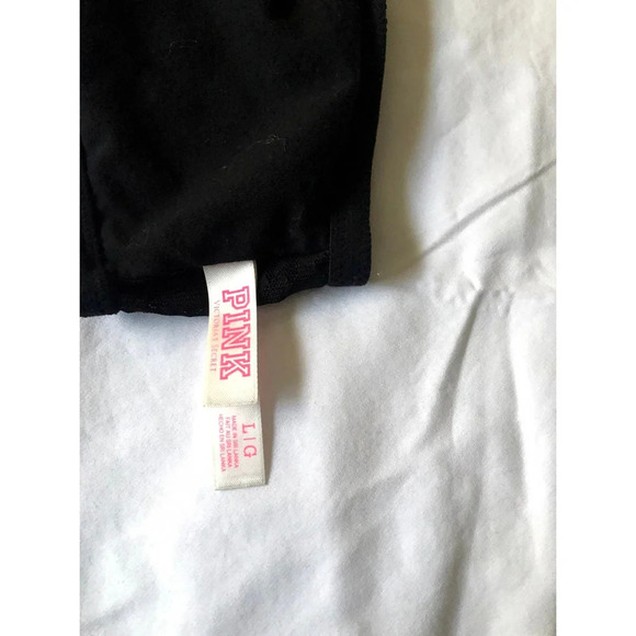 Victoria's Secret Pink Black Lace Bandeau L - Picture 5 of 7